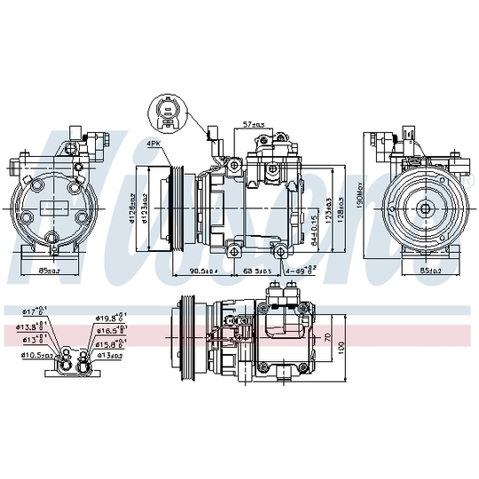 89286 - Kompressor, klimatanläggning 