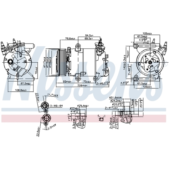 89571 - Kompressori, ilmastointilaite 