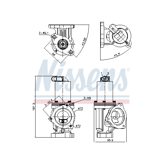 98167 - EGR Valve 