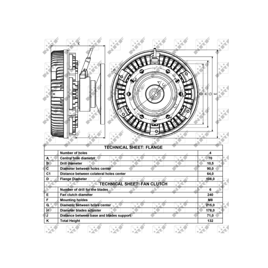 49001 - Clutch, radiator fan 