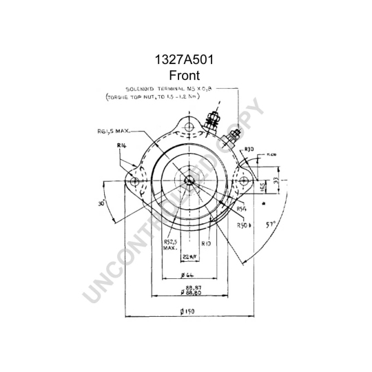 1327A501 - Starter 