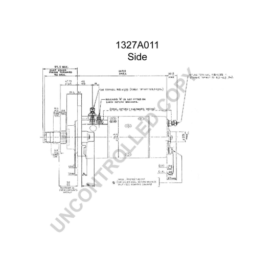 1327A011 - Starter 