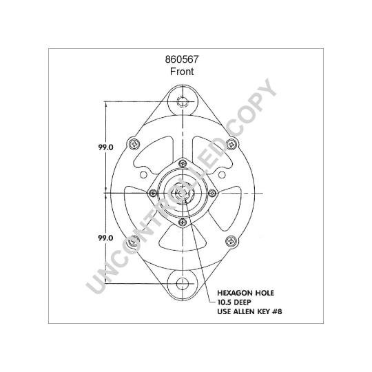 860567 - Alternator 