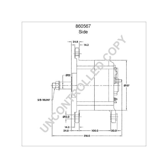 860567 - Alternator 