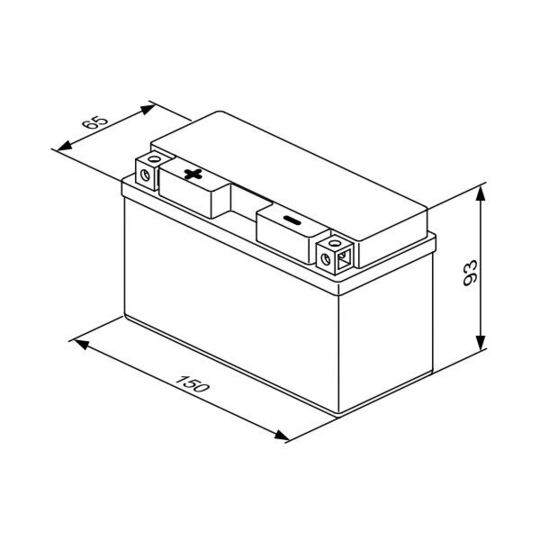 0 092 M60 080 - Batteri 