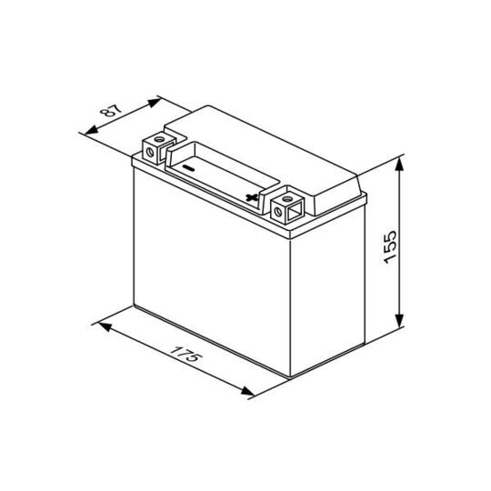 0 092 M60 230 - Starter Battery 