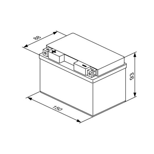 0 092 M60 110 - Starter Battery 