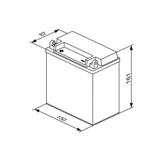 0 092 M60 210 - Batteri 