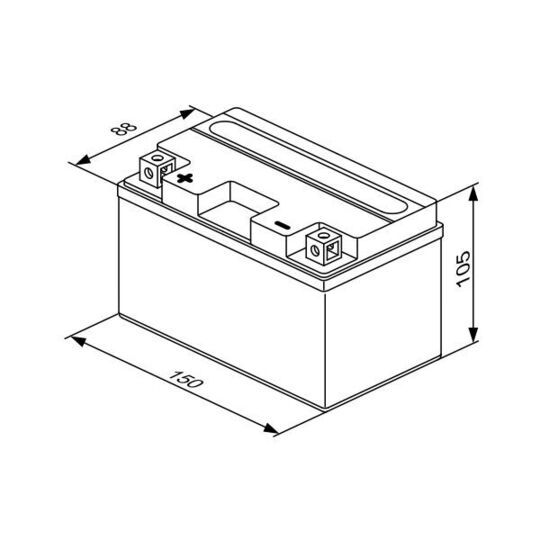 0 092 M60 160 - Starter Battery 