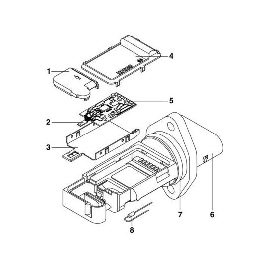 0 280 218 089 - Air Mass Sensor 