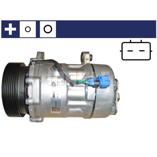 ACP 1012 000S - Kompressori, ilmastointilaite 
