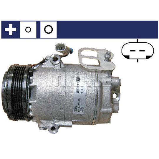 ACP 45 000S - Kompressori, ilmastointilaite 
