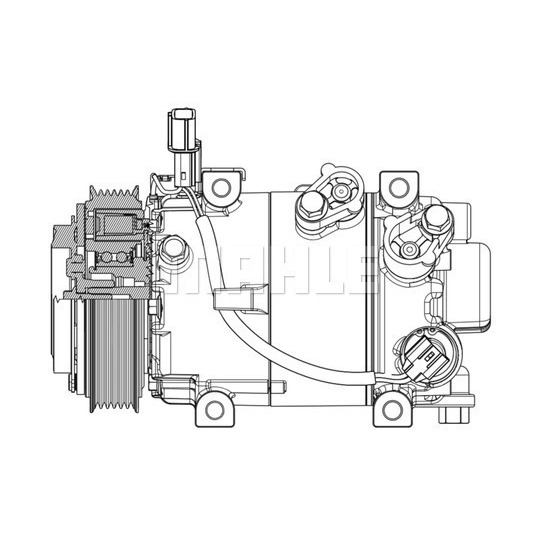 ACP 633 000P - Kompressor, kliimaseade 