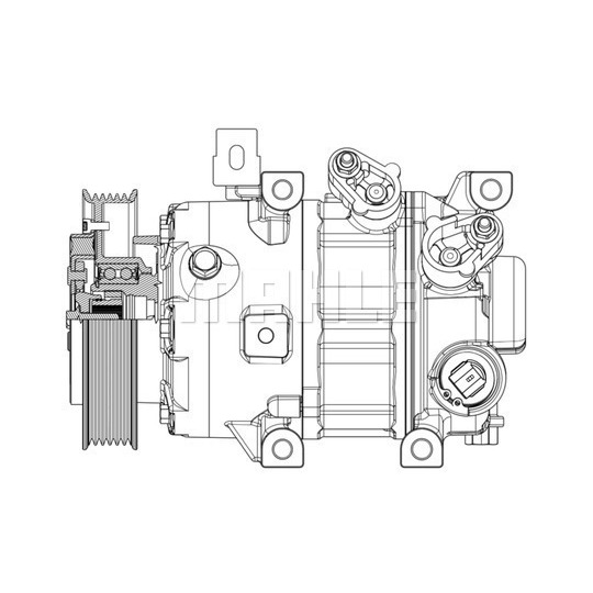 ACP 635 000P - Kompressor, kliimaseade 