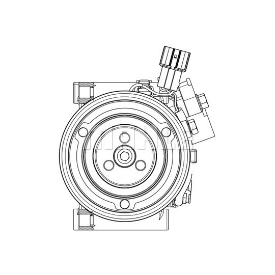 ACP 633 000P - Kompressor, kliimaseade 