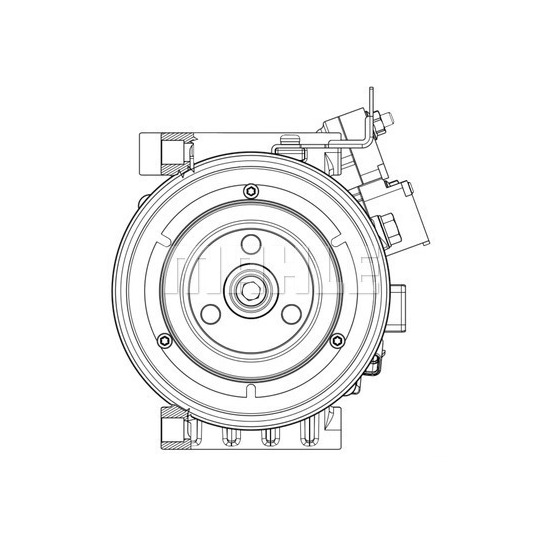 ACP 635 000P - Kompressor, kliimaseade 