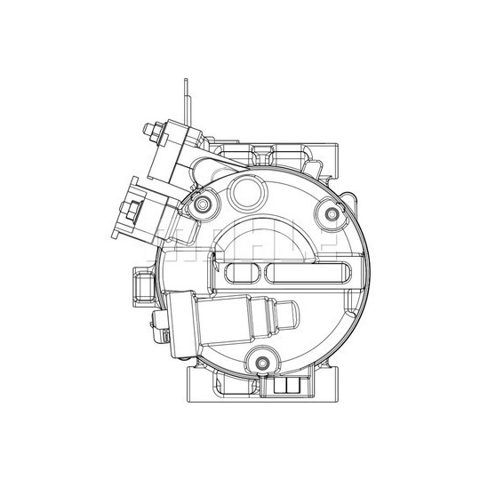 ACP 634 000P - Compressor, air conditioning 