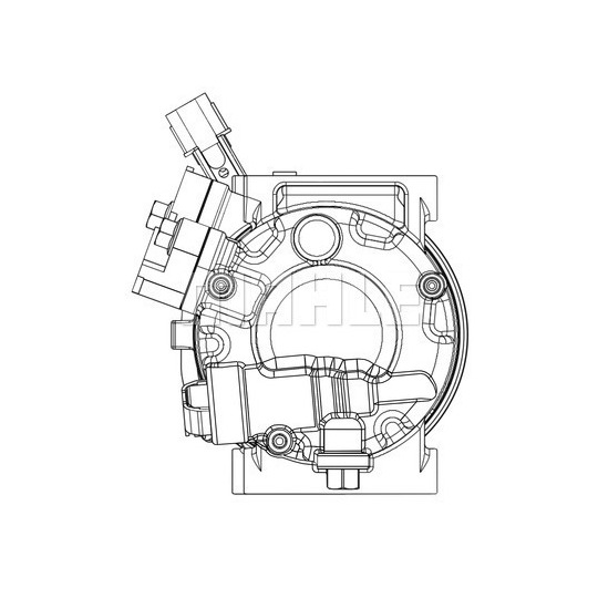 ACP 629 000P - Kompressor, kliimaseade 