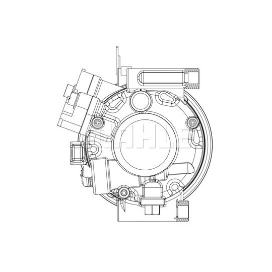 ACP 630 000P - Compressor, air conditioning 