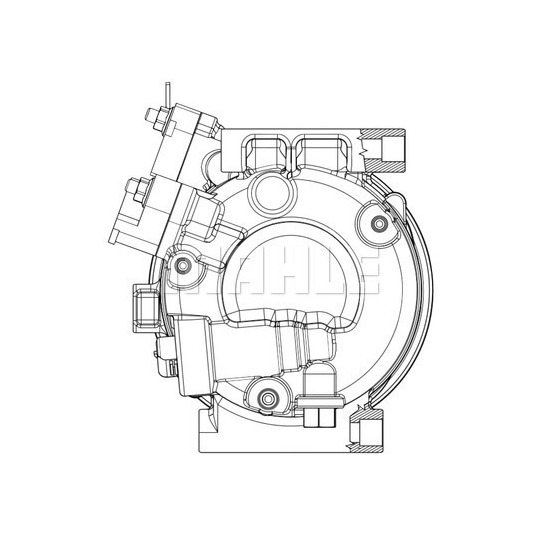 ACP 635 000P - Kompressor, kliimaseade 