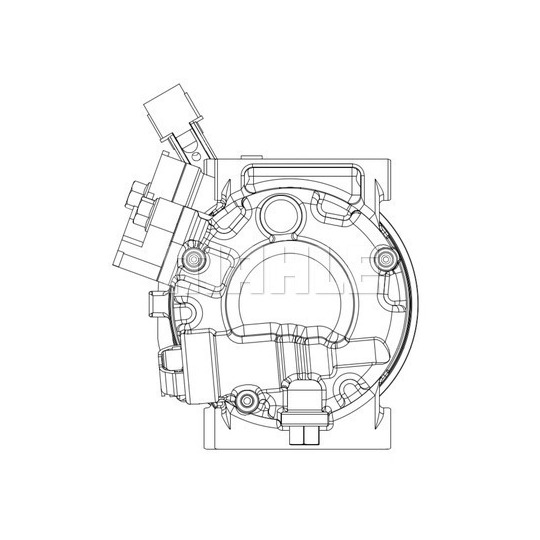 ACP 632 000P - Kompressor, kliimaseade 