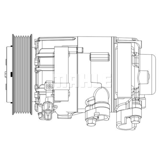 ACP 632 000P - Kompressor, kliimaseade 