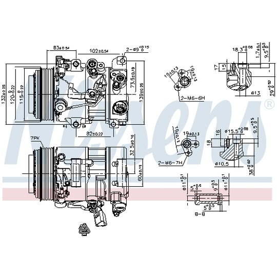 890156 - Compressor, air conditioning 