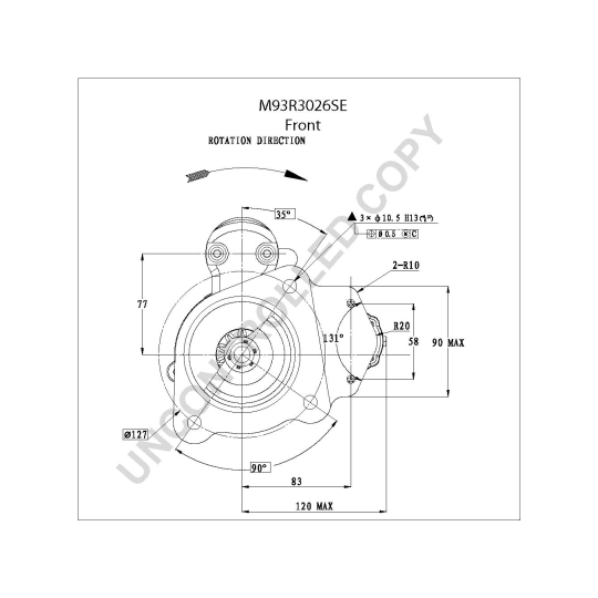 M93R3026SE - Starter 