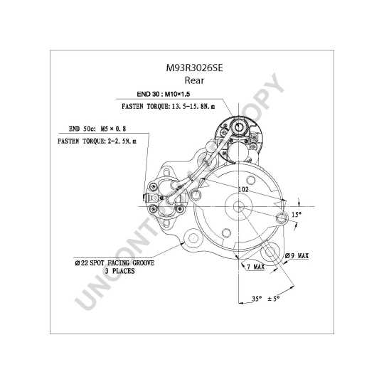 M93R3026SE - Starter 