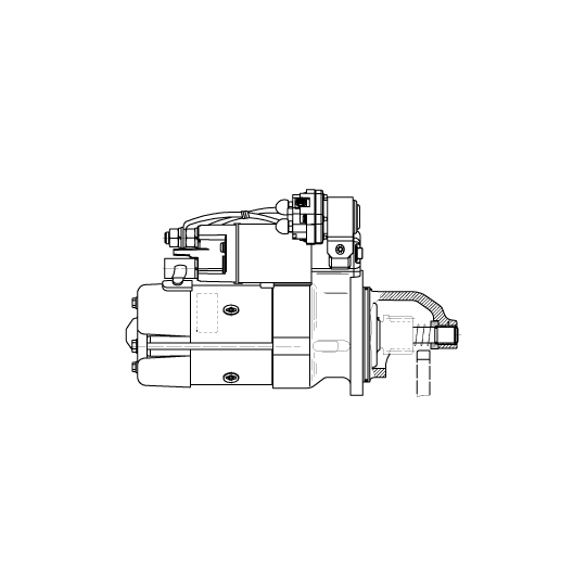 M93R3001SE - Käynnistinmoottori 