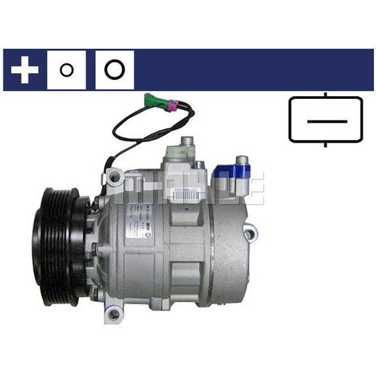 ACP 1073 000S - Compressor, air conditioning 