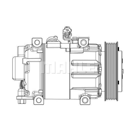 ACP 628 000P - Kompressor, klimatanläggning 