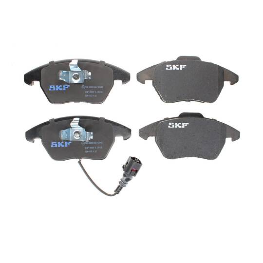 VKBP 80007 E - Brake Pad Set, disc brake 