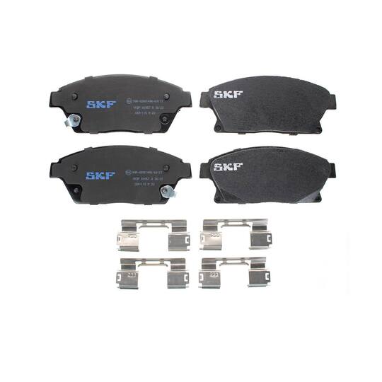 VKBP 80057 A - Brake Pad Set, disc brake 