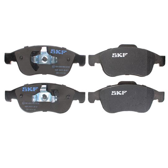 VKBP 80015 - Brake Pad Set, disc brake 