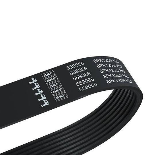 VKMV 8PK1255 HD - V-Ribbed Belt 