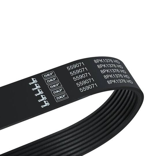 VKMV 8PK1376 HD - V-Ribbed Belt 