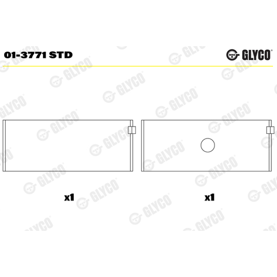 01-3771 STD - Kiertokangen laakeri 