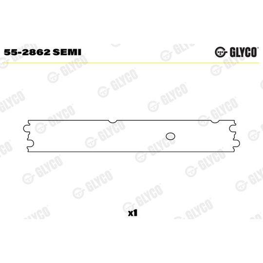 55-2862 SEMI - Small End Bushes, connecting rod 