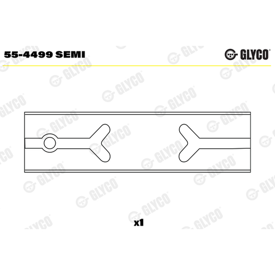 55-4499 SEMI - Laagripuks, keps 