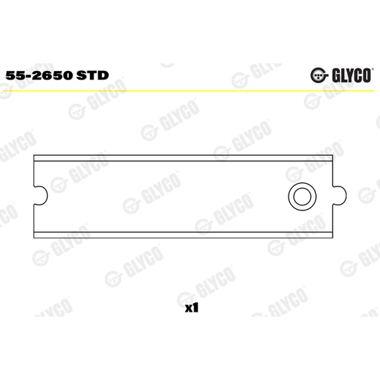 55-2650 STD - Small End Bushes, connecting rod 