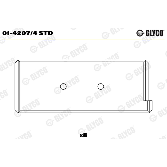 01-4207/4 STD - Vevstakslager 