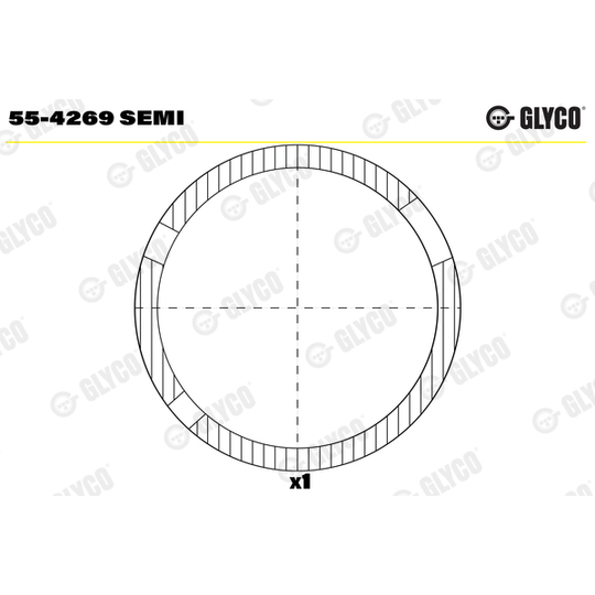 55-4269 SEMI - Small End Bushes, connecting rod 