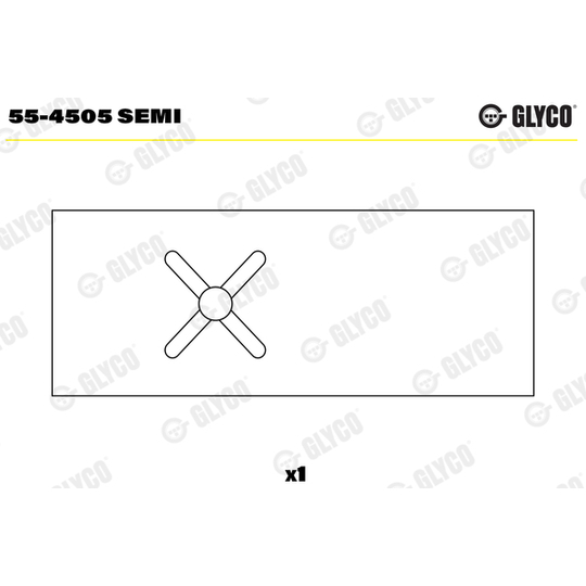 55-4505 SEMI - Laagripuks, keps 