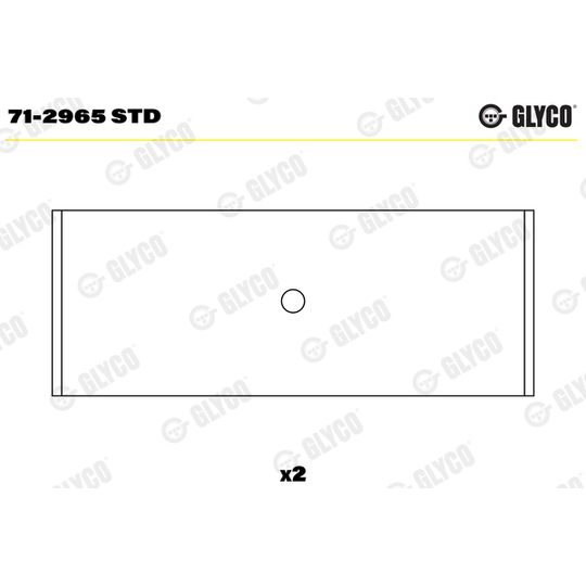 71-2965 STD - Big End Bearings 