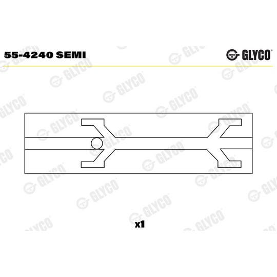 55-4240 SEMI - Laagripuks, keps 