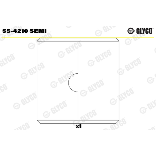 55-4210 SEMI - Small End Bushes, connecting rod 