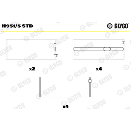 H951/5 STD - Vevlager 