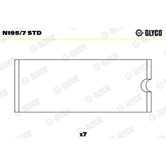 N195/7 STD - Camshaft Bushes 