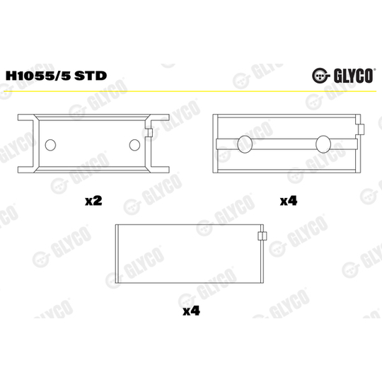 H1055/5 STD - Runkolaakeri 